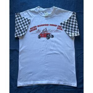 VIntage LAT Sportswear Single Stitch Rocky Mtn Dwarf Car Racing T-Shirt
